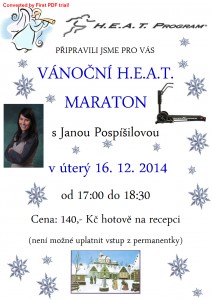 H.E.A.T. maraton s Janou Pospíšilovou